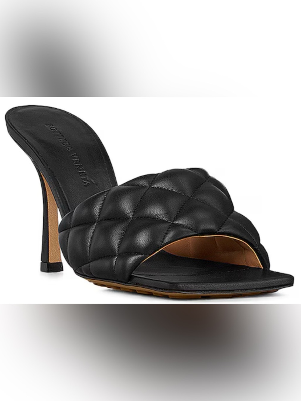 Bottega Veneta Leather Quilted Mules Size 37 BNIB